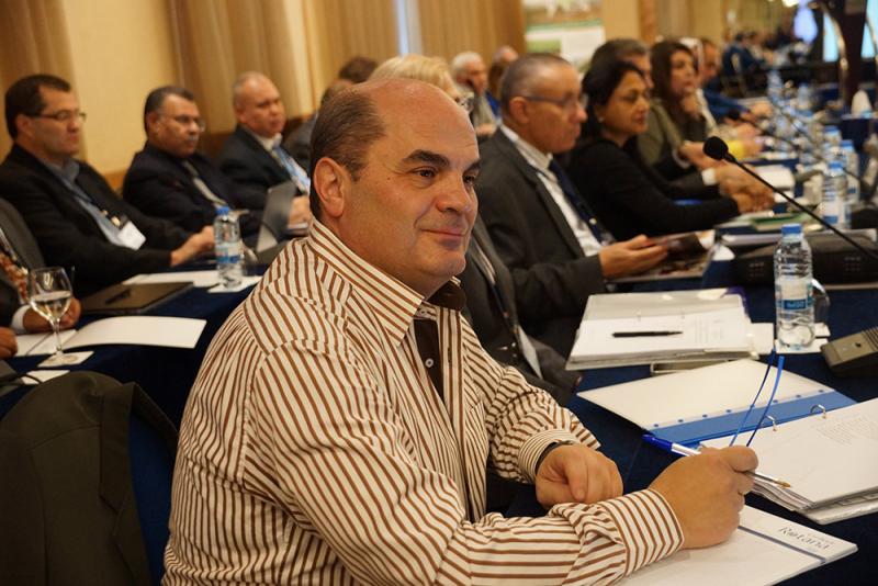 Dr. Michael Afram, host country representative during the 57th Board of Trustees Meeting.