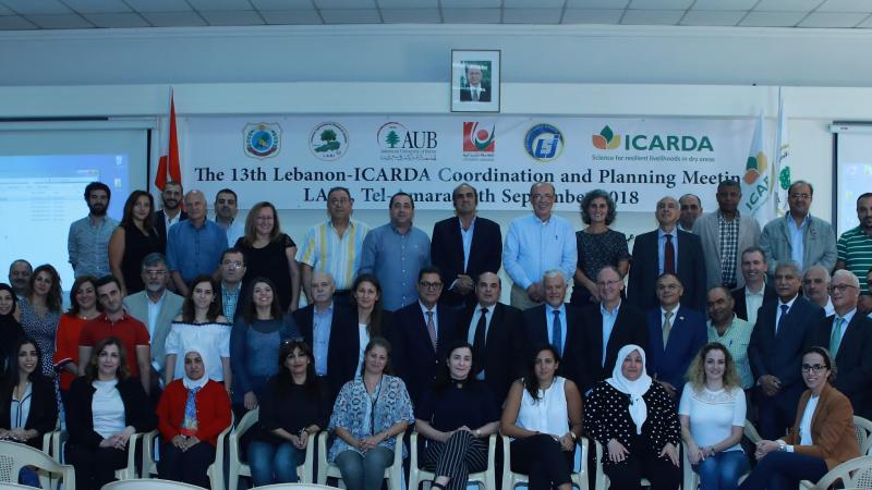 ICARDA-LARI meeting in Bekaa Valley to plan for 2019 