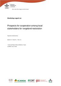 Prospects for cooperation among local stakeholders for rangeland restoration
