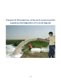 Potential use of treated wastewater for supplemental irrigation of cereals Algeria