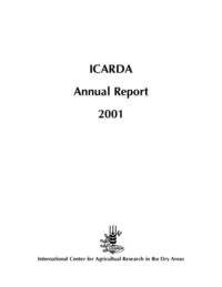 ICARDA Annual Report 2001