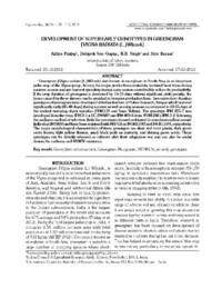 DEVELOPMENT OF SUPER EARLY GENOTYPES IN GREENGRAM [VIGNA RADIATA (L.)Wilczek]