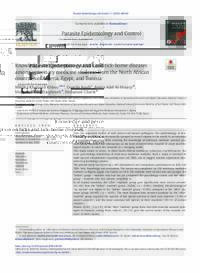 Knowledge and perception on ticks and tick-borne diseases among veterinary medicine students from the North African countries of Algeria, Egypt, and Tunisia