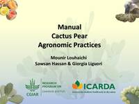 Manual: Cactus Pear  Agronomic Practices 