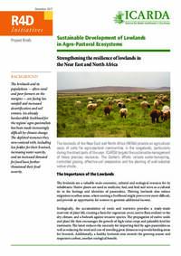 Sustainable Development of Lowlands in Agro-Pastoral Ecosystems: Strengthening the resilience of lowlands in the Near East and North Africa