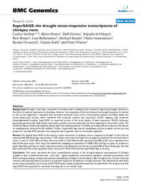 SuperSAGE: the drought stress-responsive transcriptome of chickpea roots