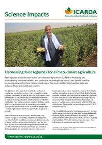Harnessing food legumes for climate-smart agriculture 