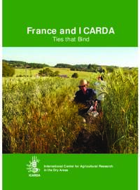 Ties that Bind: France and ICARDA