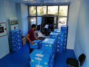 Latest shipment sent to Svalbard Global Seed Vault by Morocco team