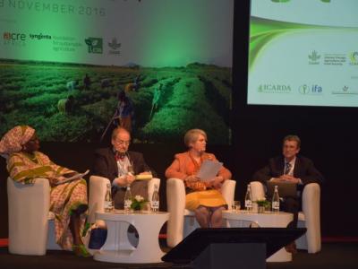 Panel discussion: Planning for Africa's sustainable soil management at COP22