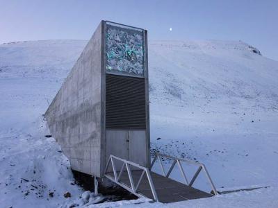 The Svalbard Global Seed Vault holds more than 880,000 seed samples from all over the world (Photo credit: Crop Trust)