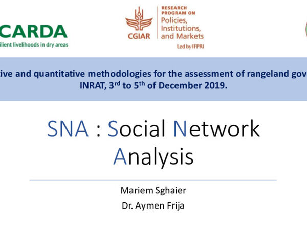 SNA: Social Network Analysis