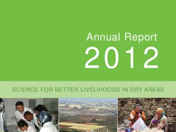 ICARDA Annual Report 2012
