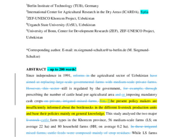 The emerging small-scale cattle farming sector in Uzbekistan: Highly integrated with crop production but suffering from low productivity