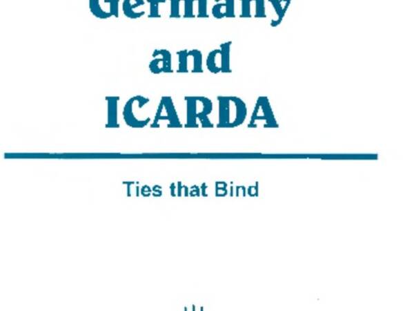 Ties that Bind: Germany and ICARDA