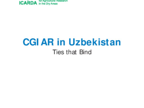 CGIAR in Uzbekistan