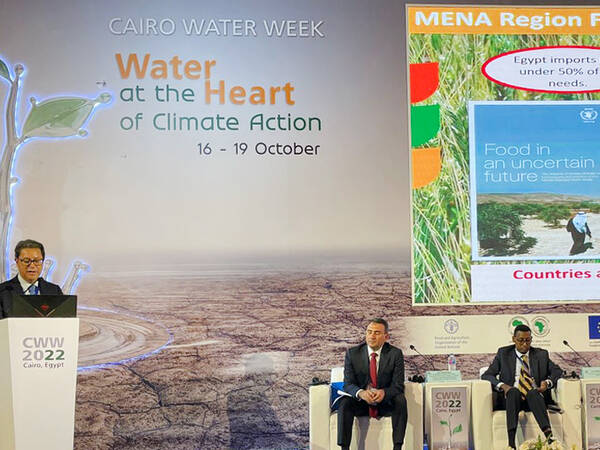 Mr. Aly Abousabaa at Cairo Water Week 2022
