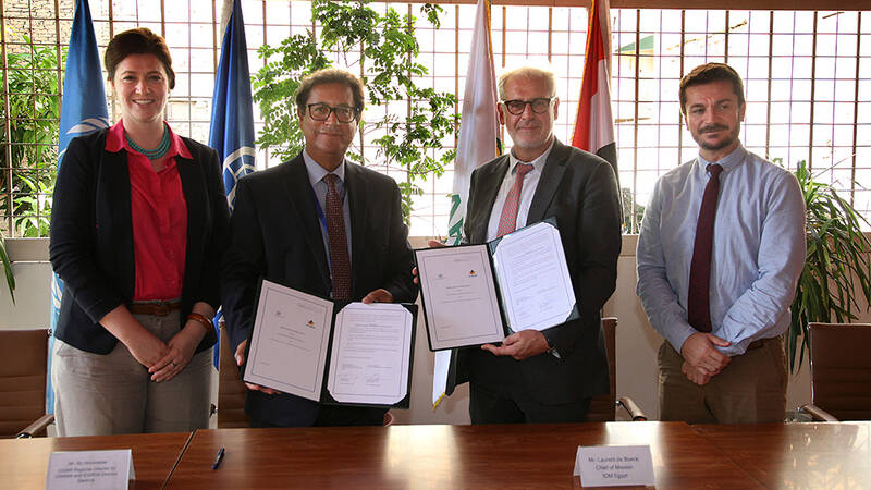 IOM and ICARDA join forces