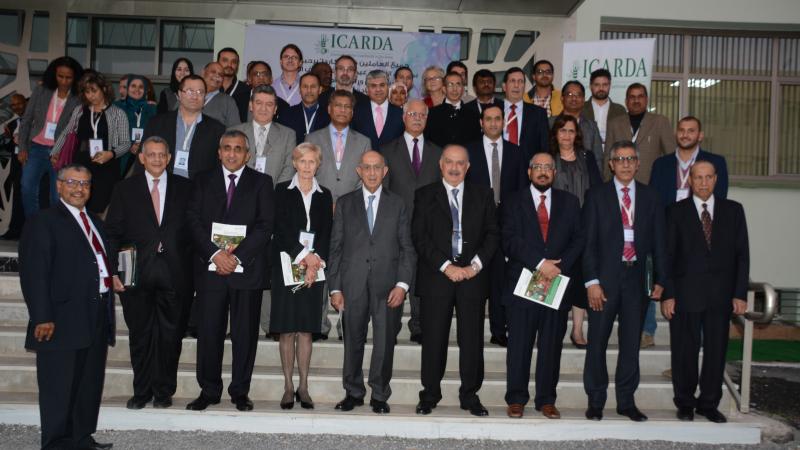 August gathering at the inaugural function of ICARDA’s new office building at INRA’s Guich experimental station