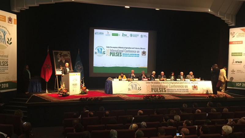 Inaugural session of the 2016 International Conference on Pulses for Health, Nutrition and Sustainable Agriculture in Drylands