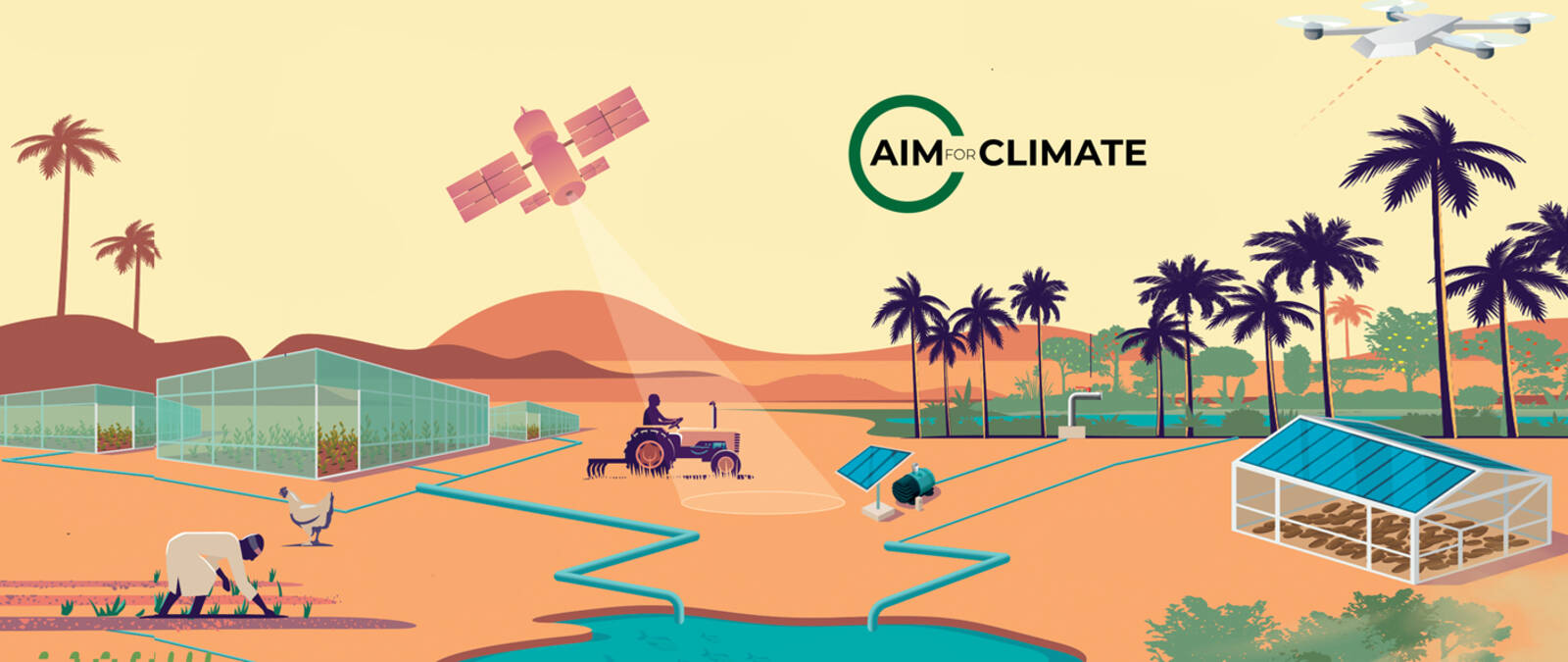ICARDA-CGIAR INTEGRATED DESERT FARMING INNOVATION PROGRAM ANNOUNCED AS AN INNOVATION SPRINT AT THE AIM FOR CLIMATE SUMMIT