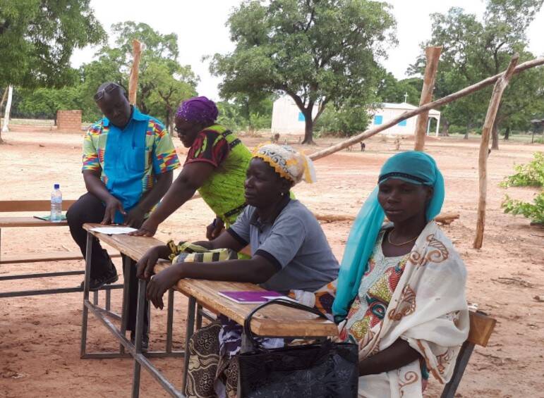 Female farmers in Houet, Burkina Faso