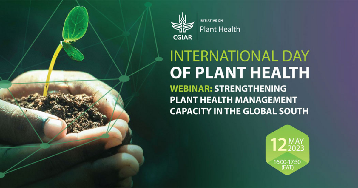 Join us to commemorate the 2nd International Day of Plant Health ICARDA
